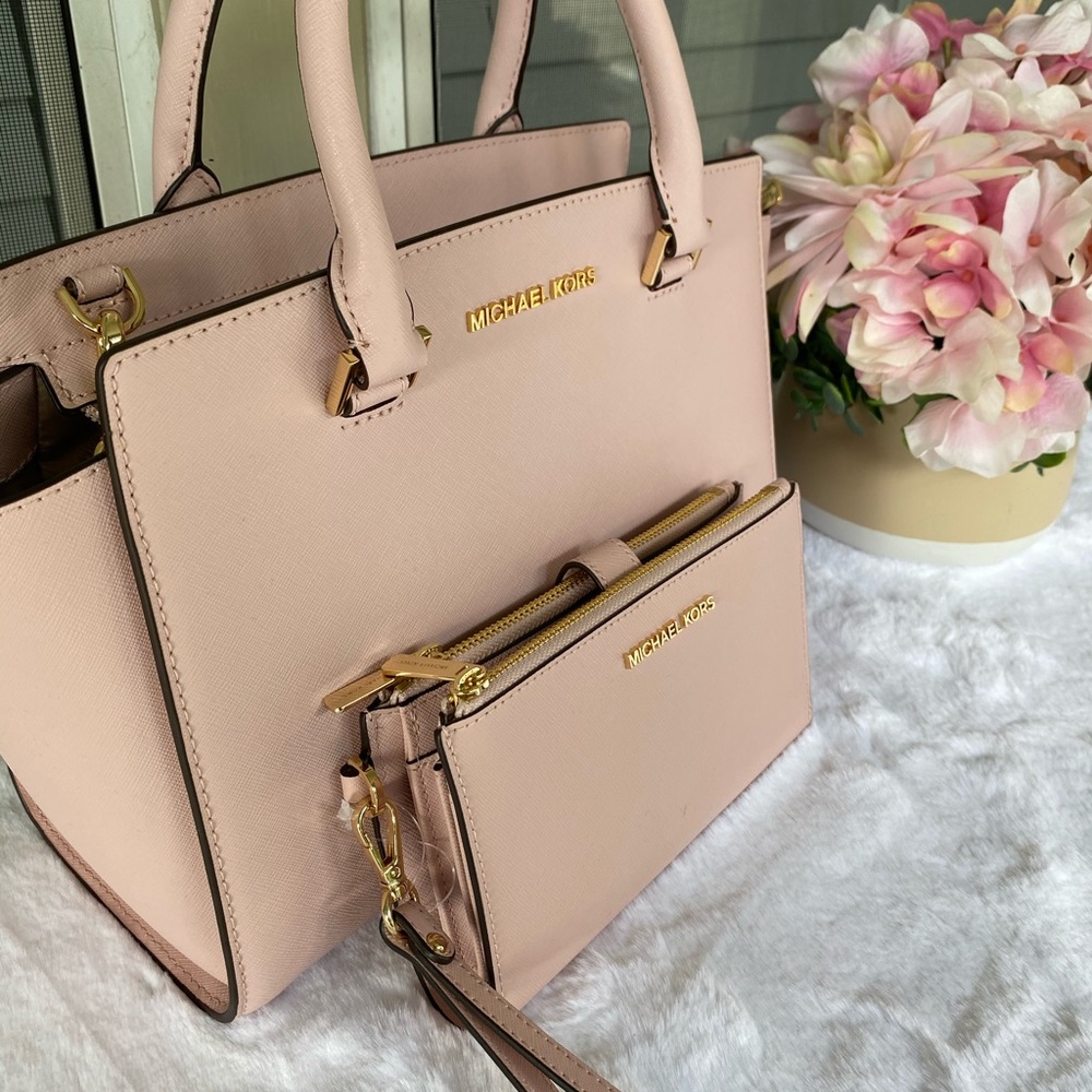 Michael Kors Selma satchel & wallet - Picture 2 of 6